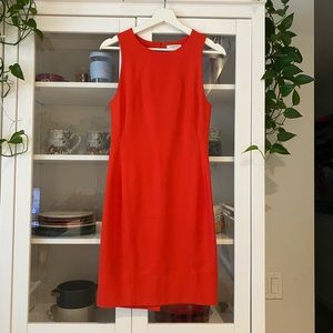 Babaton fitted red dress.